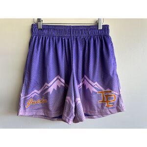 Inaka Power Purple Mountain Mesh Shorts Men’s Medium Purple Lavender Limited IP